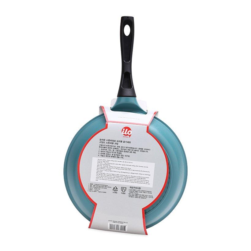 Chảo đúc sâu lòng chống dính ceramic vân đá ILO 28cm