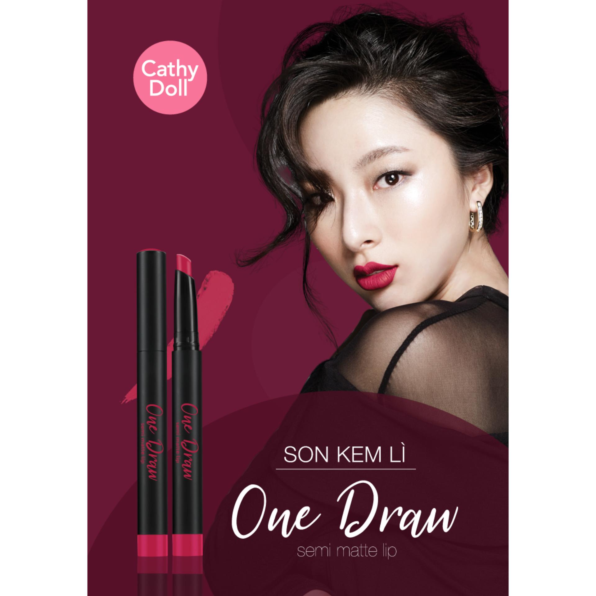 Son bút chì One Draw Semi Matte Lip 1.5g