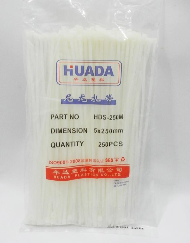 Nylon cable tie 25cm - 250 pcs (3.6x250 mm)