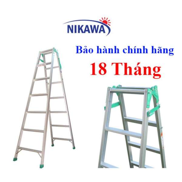 Thang Nhôm chữ A  Nikawa Nhật Bản NKY7C - 3,94m tải trọng 110kg