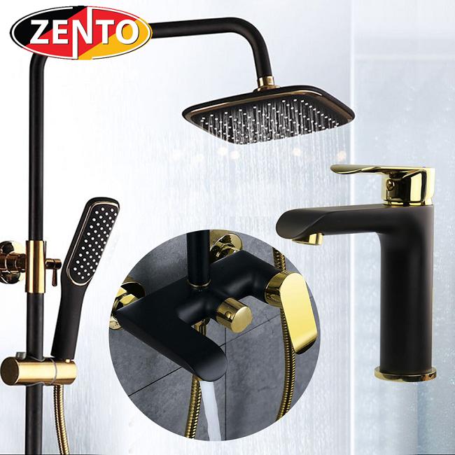 COMBO SEN CÂY, VÒI LAVABO VINTAGE B-G ZENTO KM105