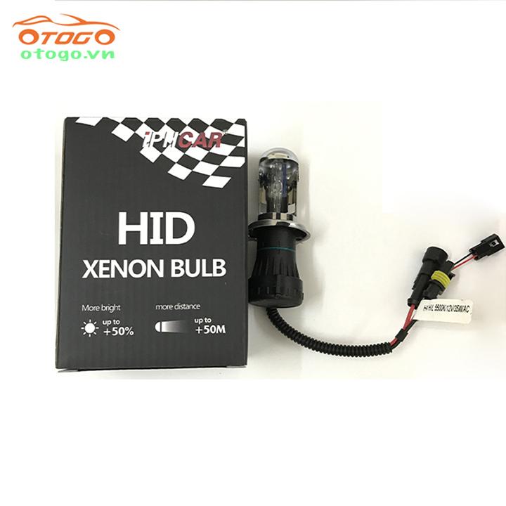 Bộ Đèn Xenon H4 Cao Cấp Có Pha Cos Siêu Sáng cho xe máy