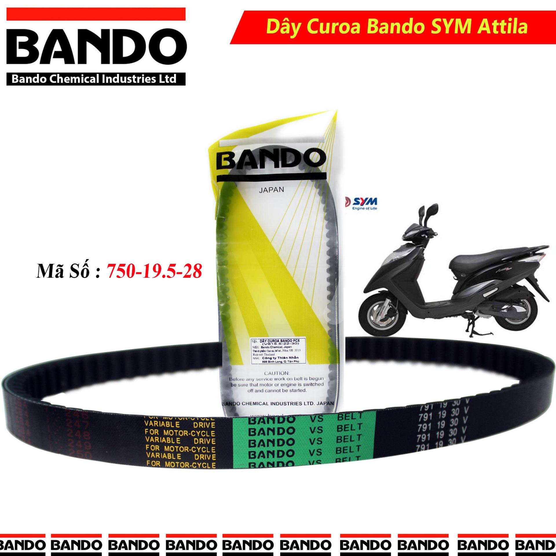 [HCM]Dây curoa SYM Attila ( Bando Thái Lan )