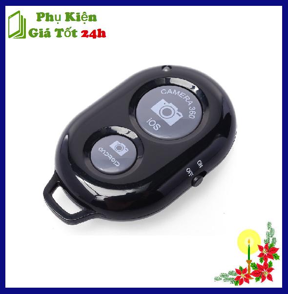 [HCM]Nút Bấm Bluetooth Điều Khiển Từ Xa Chụp Ảnh Tự Động Cho Smartphone Kèm Pin [Phụ Kiện Giá Tốt 24H]