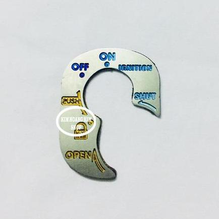 Tem dán ổ khóa Titanium dành cho Winner (Titan 100%) dày 2li