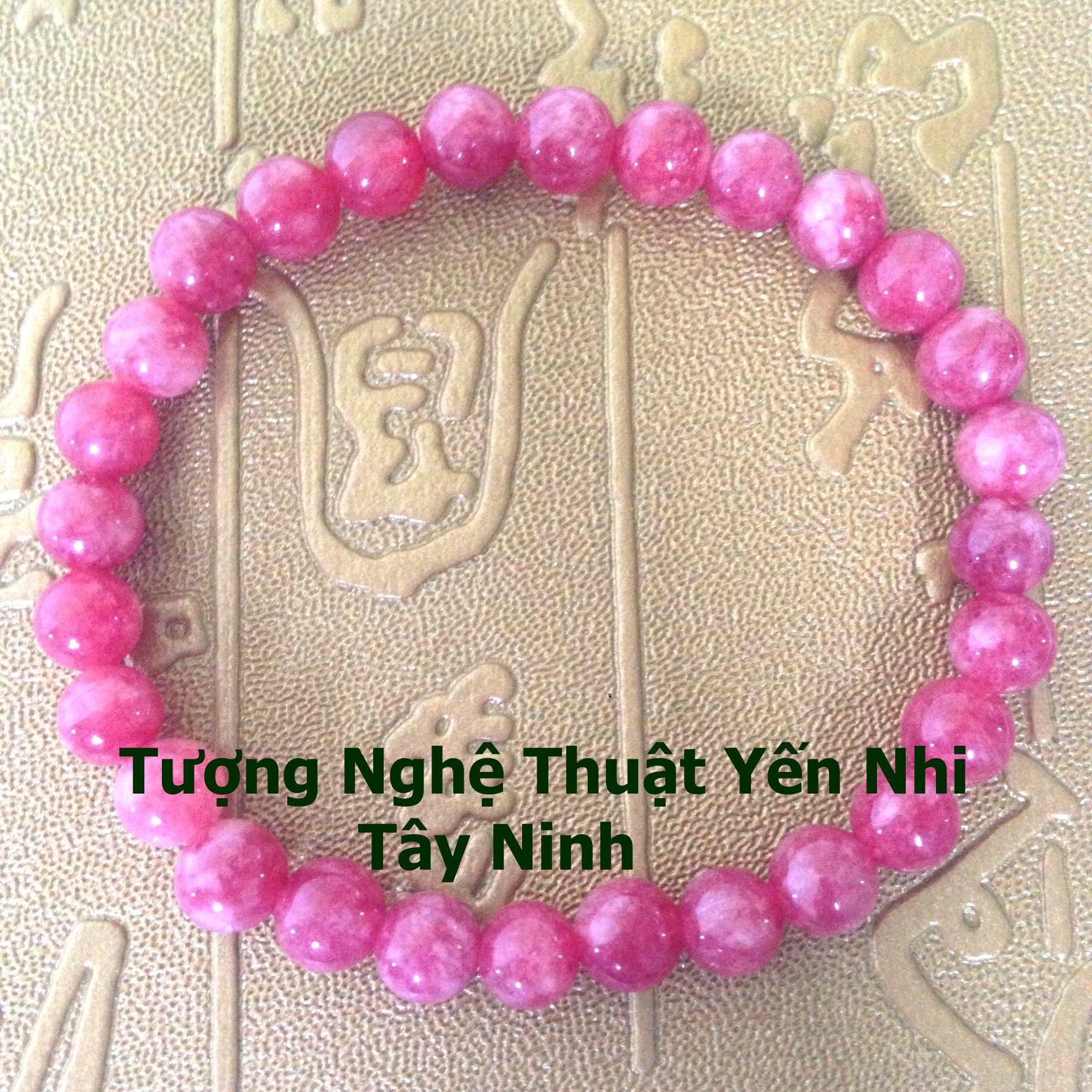 Vòng tay ruby ấn hạt 6ly
