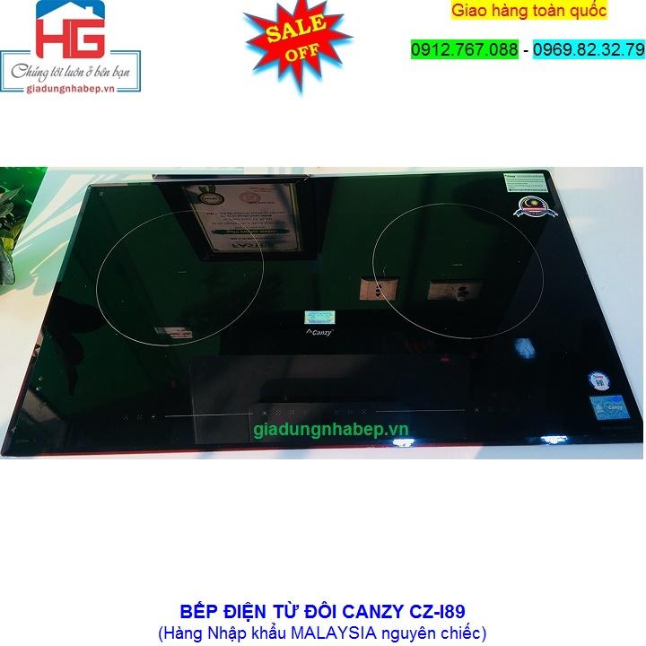 Bếp Điện Từ Đôi Canzy Cz-I89 (Nhập khẩu Malaysia)