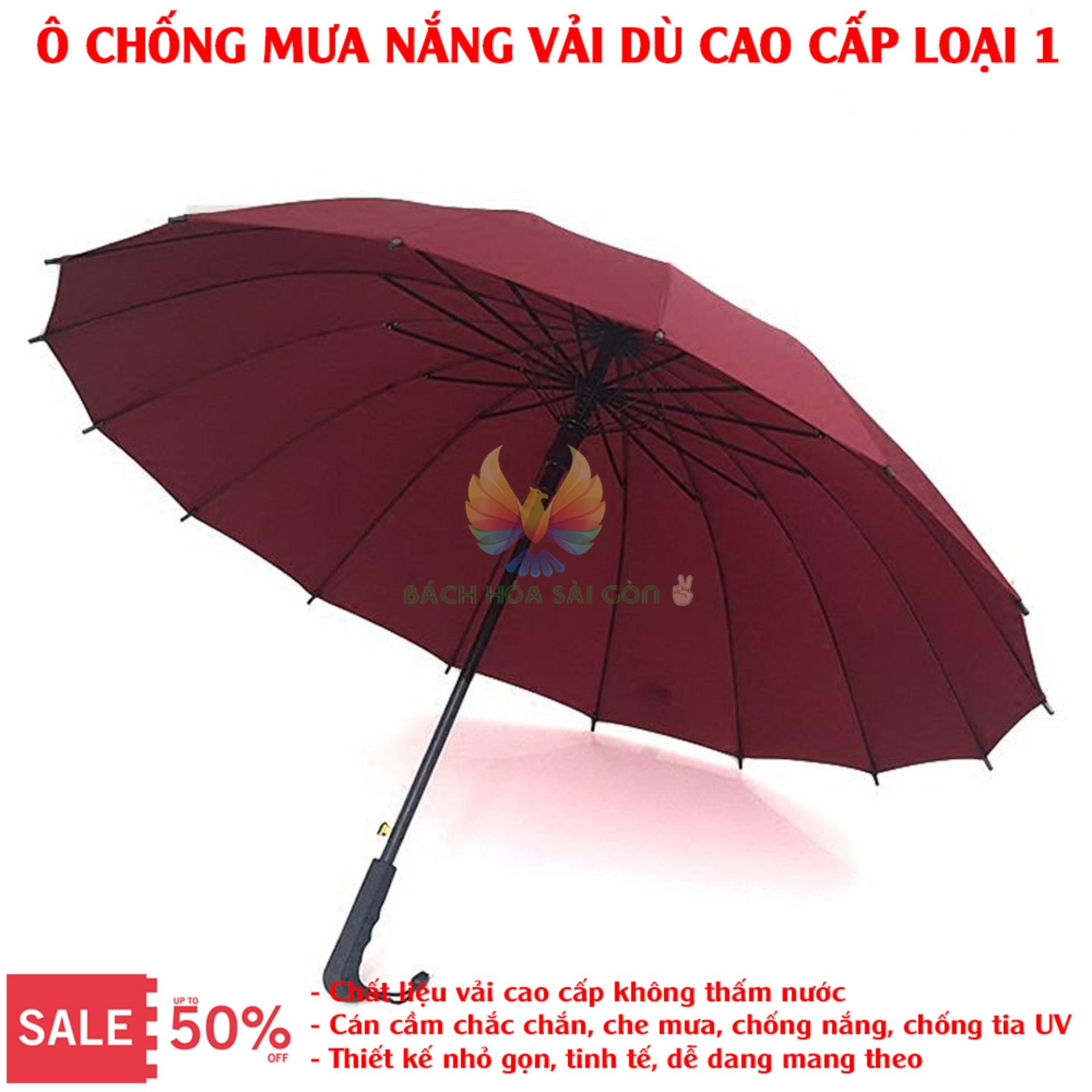 Sản Xuất Ô Dù Cầm Tay, Ô Che Mưa, Ô  Gấp Gọn  - Ô Nan Loại Tốt, Nan Dày, Siêu To, Thép Dẻo Chịu Lực Tốt Hạn Chế Gập Gẫy Sản Phẩm, Bề Mặt Chịu Thấm Chịu Nắng Mưa  Mã Bh 415