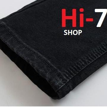 [HCM] Quần Jean Đen Nam Rách Gối Hàng Nhập