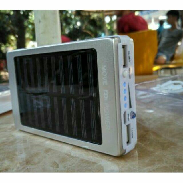 Sạc Dự Phòng năng lượng mặt trời có led