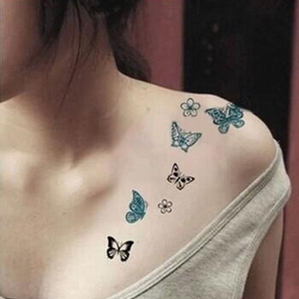 [HCM]HÌNH XĂM DÁN BƯỚM NHỎ