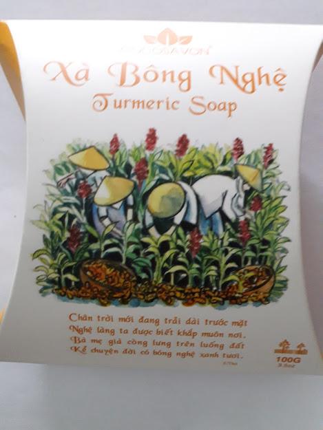 Xà bông tắm nghệ Cocosavon 100gr