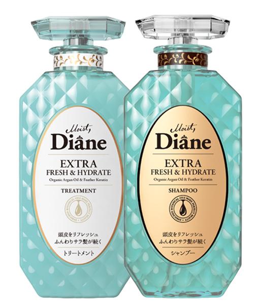 Dầu xả Moist Diane Extra Fresh & Hydrate Nhật Bản 450ml
