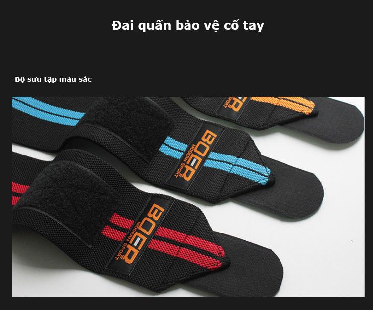 [HCM]Dây quấn cổ tay có móc Boer 1538 (1 đôi)