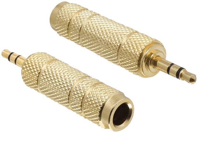Jack chuyển audio 6.5 âm sang 3.5 mm dương