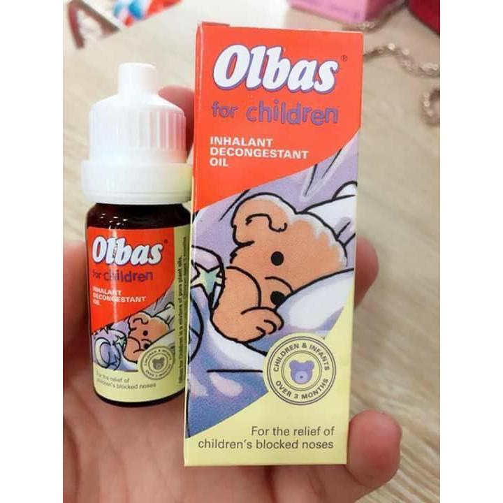 Tinh dầu xông mũi trị ngạt Olbas Oil