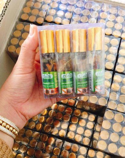 Dầu lăn nhân sâm thái lan lốc 12 chai