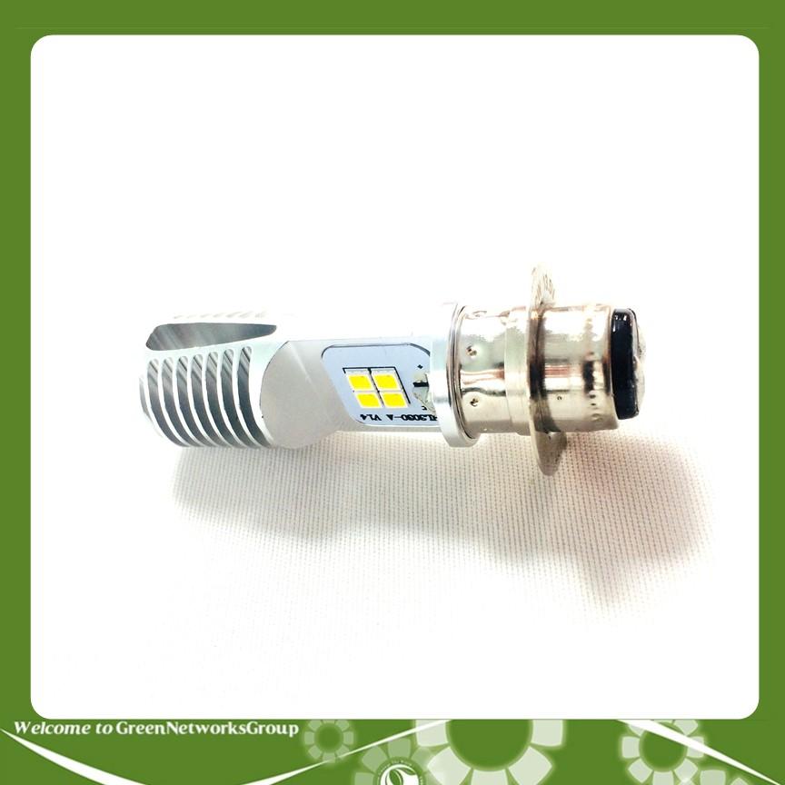Đèn pha led 8 tim chân M5 Osram T19 dành cho xe máy GreenNetworks (ánh sáng trắng)