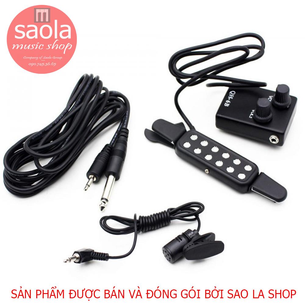 [HCM]Guitar Pickup Acoustic QH-6B ( Full Bộ )
