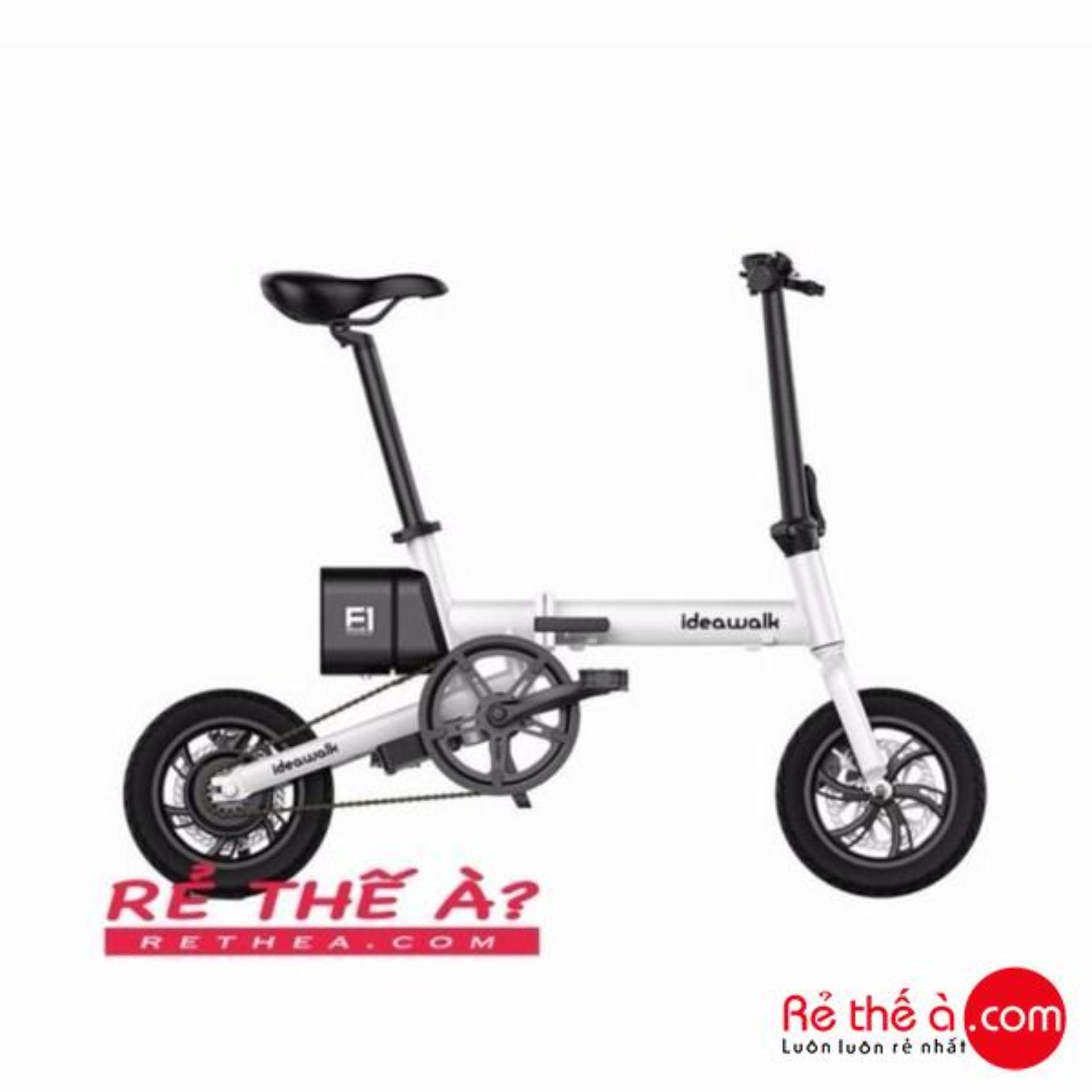 XE ĐẠP ĐIỆN GẤP IDEAWALK F1- MÀU ĐEN