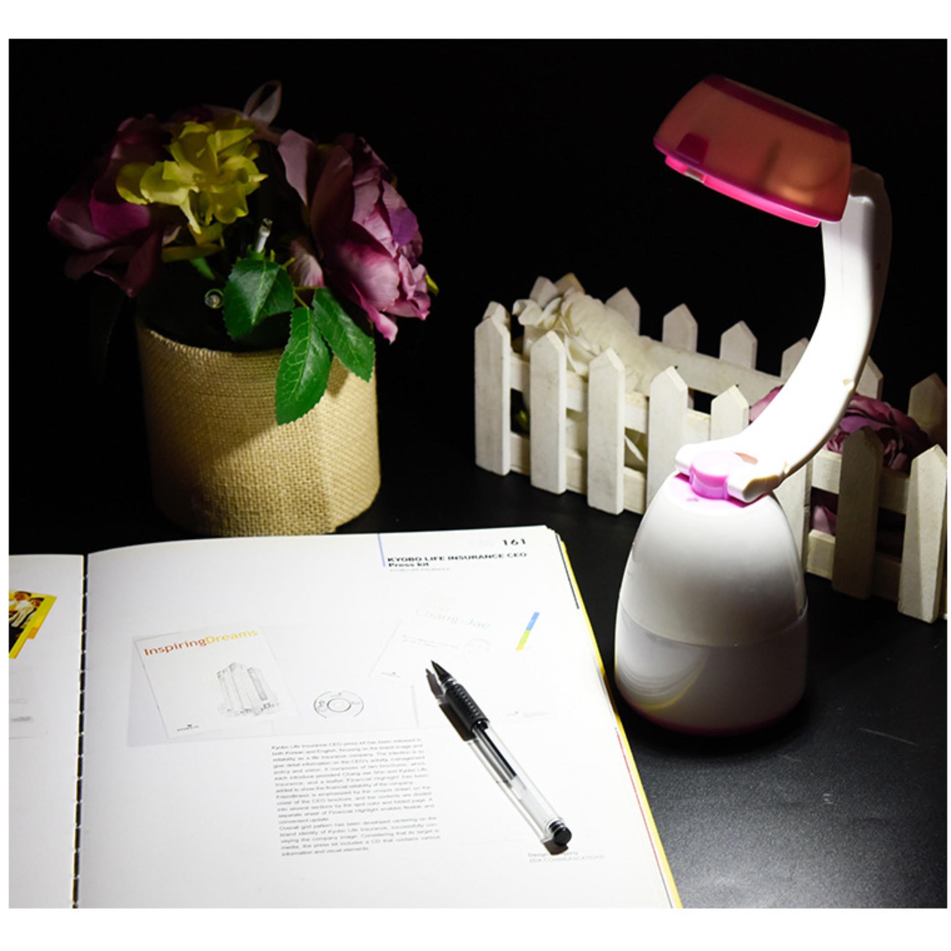 Đèn học để bàn|Đèn Led chống cận|Đèn Led Đa Năng 3 Trong 1 Kiêm Đèn Ngủ, Đèn Học, Đèn Pin|Chất Liệu Nhựa ABS Chịu Nhiệt, Bóng Led Tiết Kiệm Điện