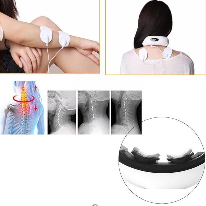 [HCM]Máy massage cổ xung điện từ KL-5830 (có pin và 2 miếng dán)