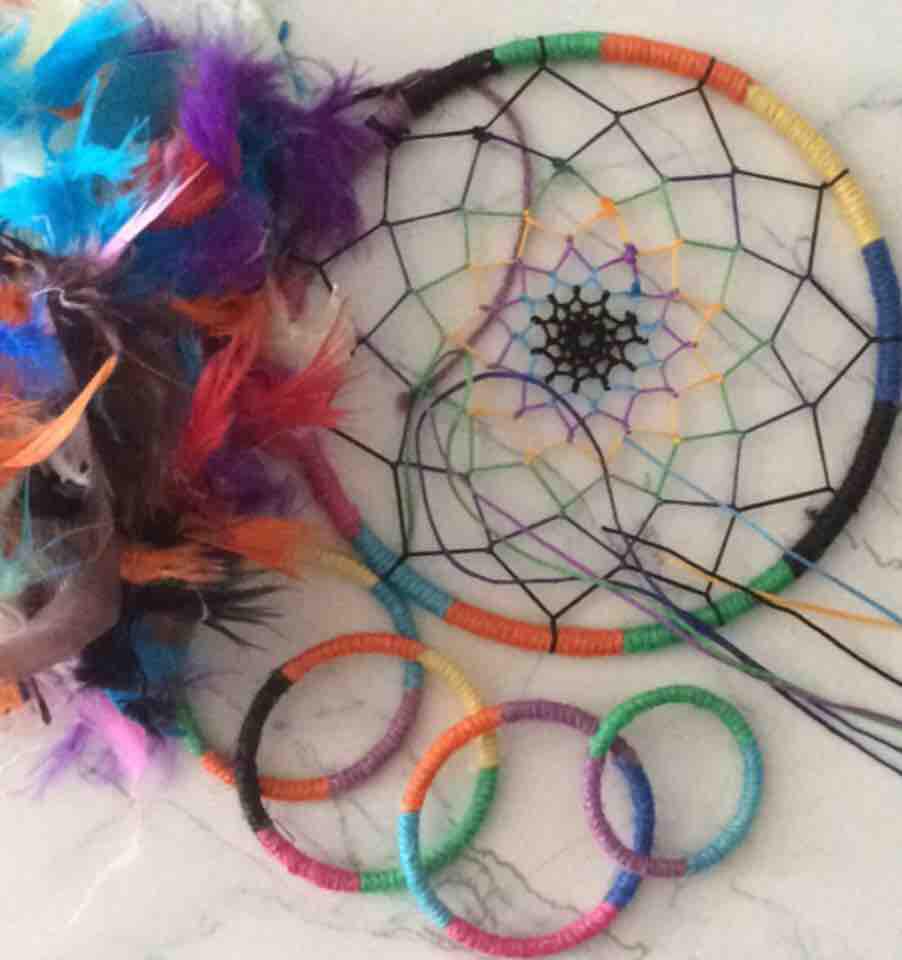 Bộ nguyên liệu làm dreamcatcher