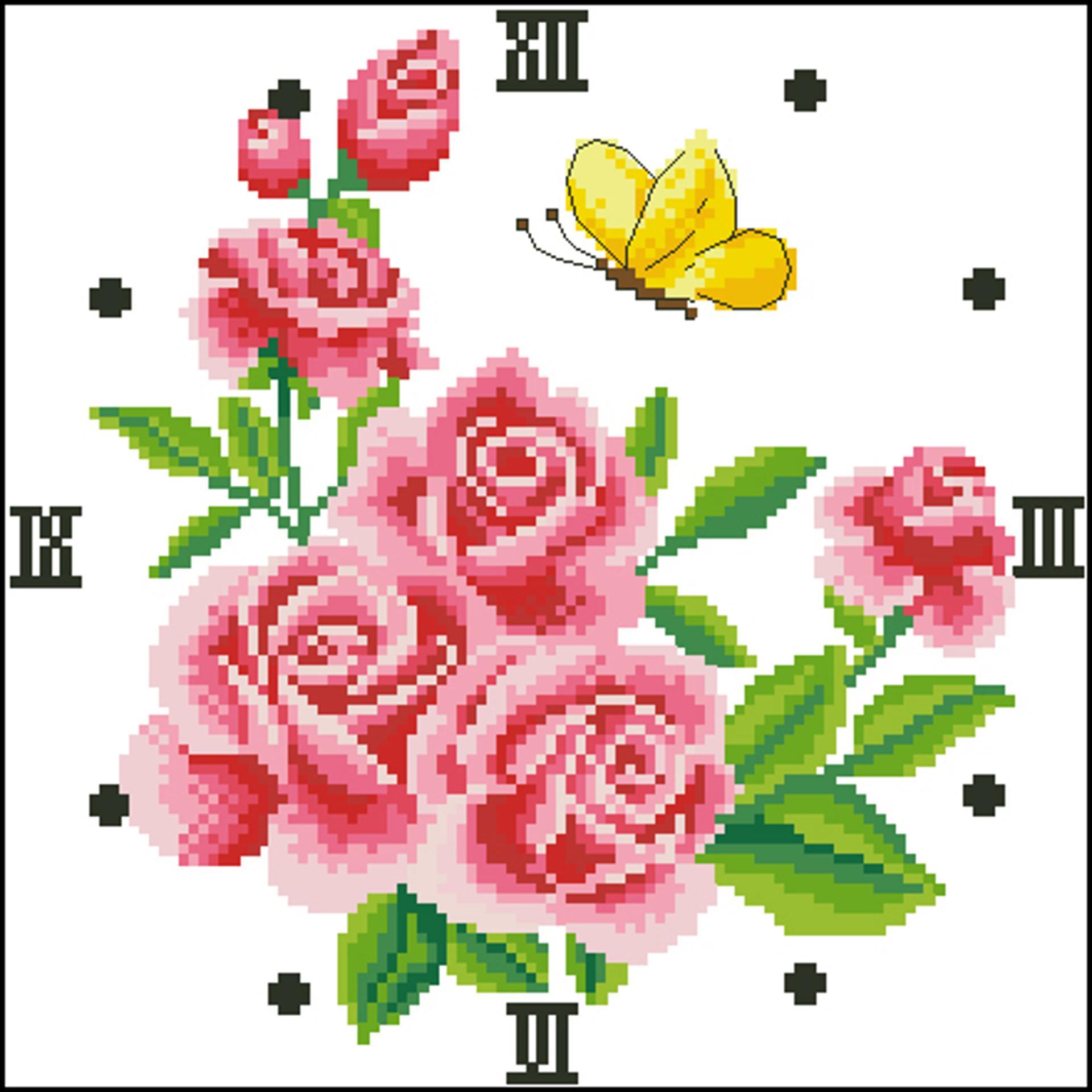 [HCM]Tranh Thêu Chữ Thập Rose 2