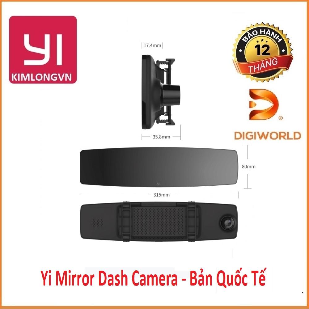 Original Yi Mirror Dash Camera - International Edition
