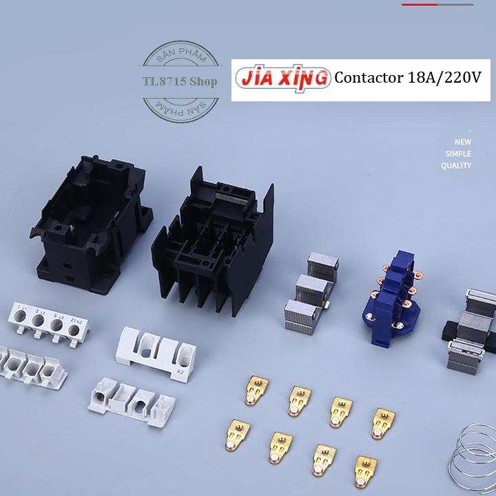 02 Bộ khởi động từ Contactor công suất 18A/220V