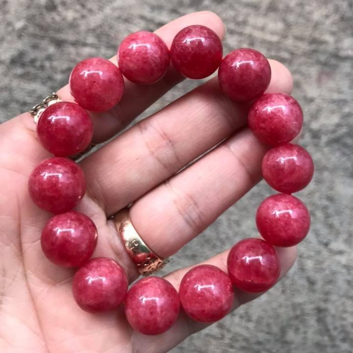 [HCM]VÒNG TAY RUBY HỒNG NGỌC 14LY
