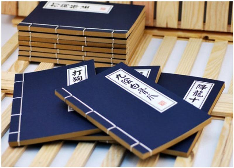 Cuốn vở sổ tay võ thuật độc lạ loại 100 trang (viền chỉ thật, giầy dặn in chuẩn)