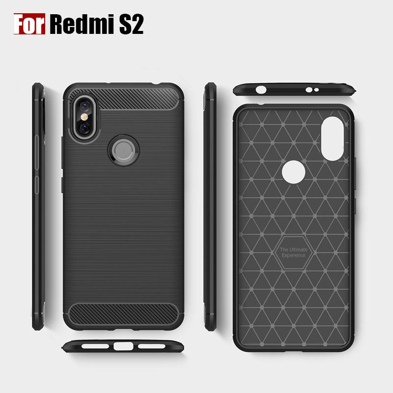 Ốp lưng phay xước cho Xiaomi Redmi S2 chống sốc