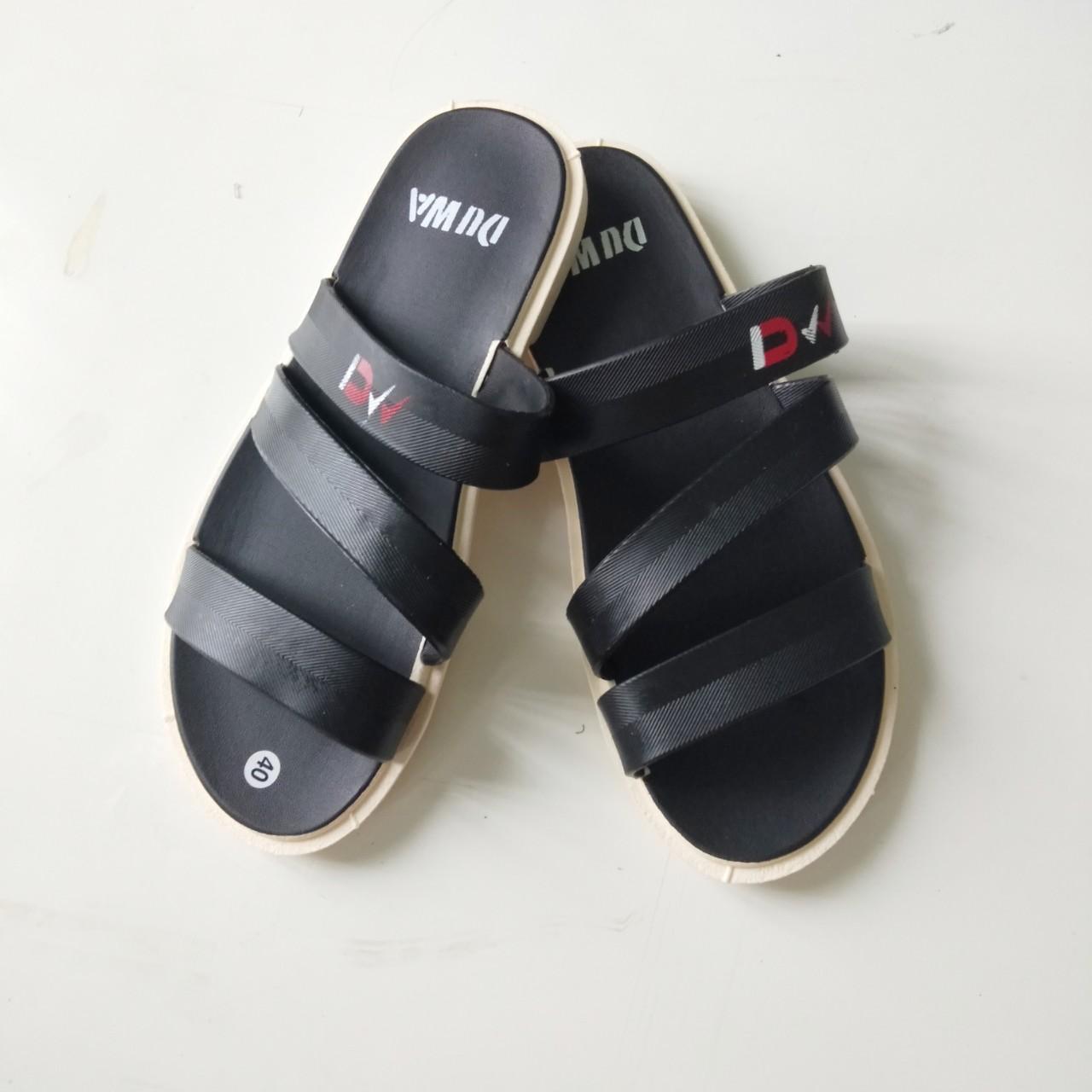 [HCM]Dép quai ngang cao su non mềm dẻo êm chân