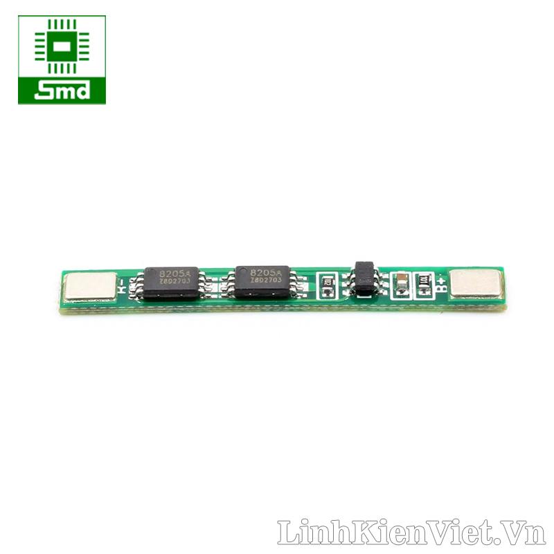 Mạch bảo vệ 1 cell lithium 4A DW01+2x8205A