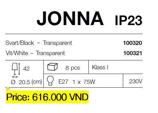 Đèn Gắn Tường Markslojd JONNA Wall Black