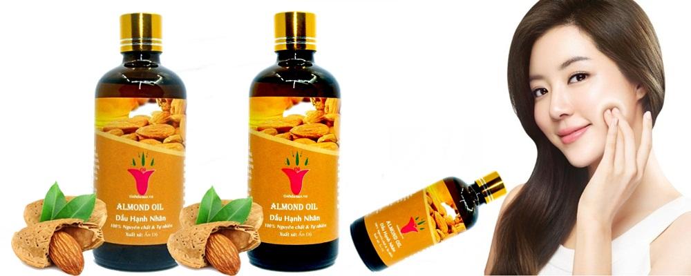 Dầu hạnh nhân ( almond oil )  100ml  ấn độ