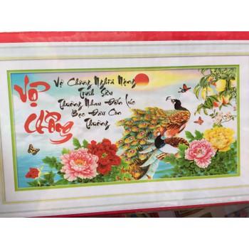 Tranh đính đá vợ chồng-DF369-Ngọc Thịnh
