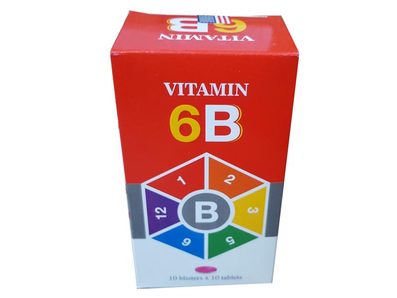 Vitamin 6B - Bổ sung vitamin nhóm B