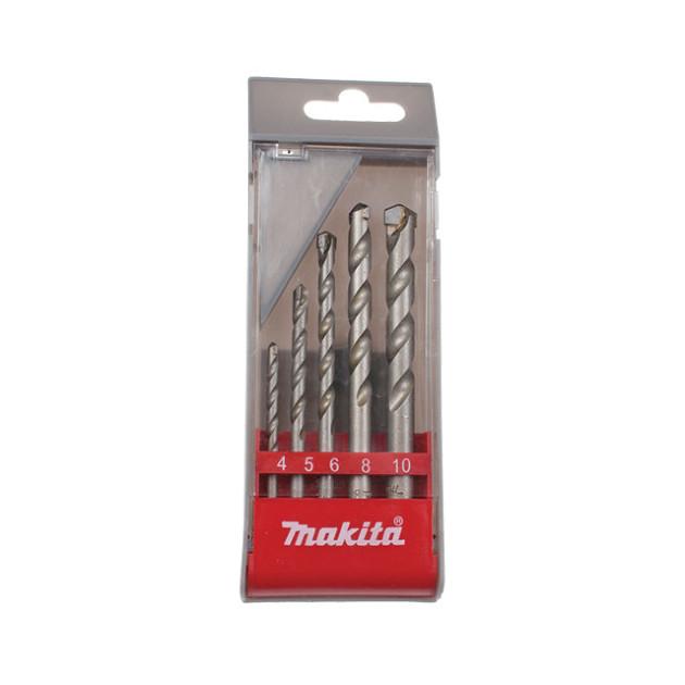 Bộ mũi khoan 5 mũi Makita D-05175 (Đỏ đen)