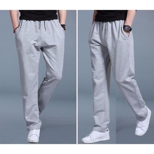 Quần Jogger da cá nam hàn quốc cao cấp ( xám )