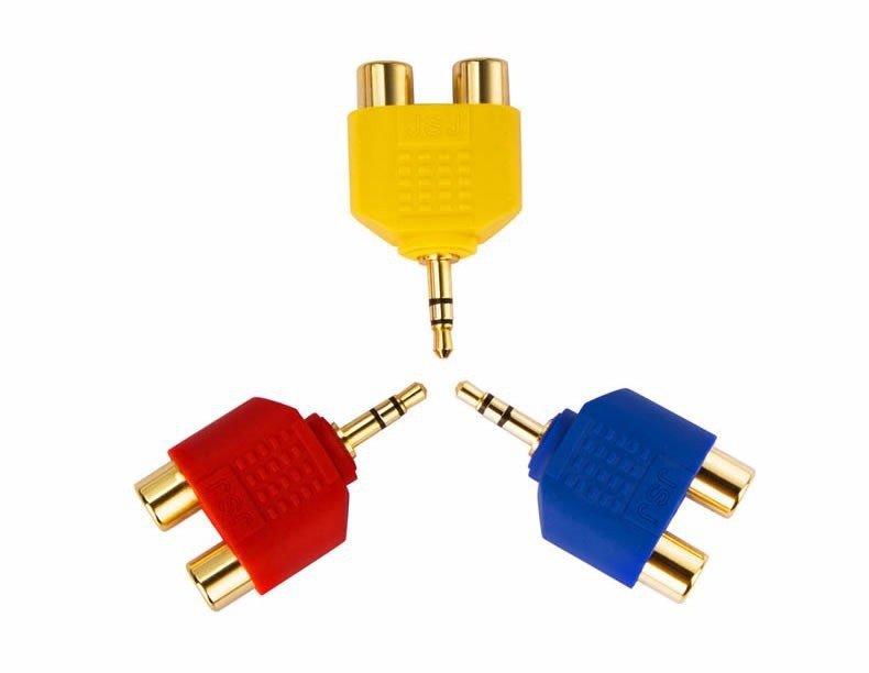 Jack chuyển 3.5mm ra 2 Jack hoa sen