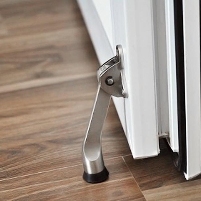 Bộ 02 chặn cửa móng ngựa inox