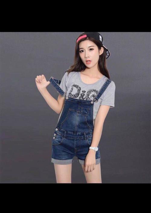 Yếm jean nữ ngắn cao cấp thời trang luly fashion ms470