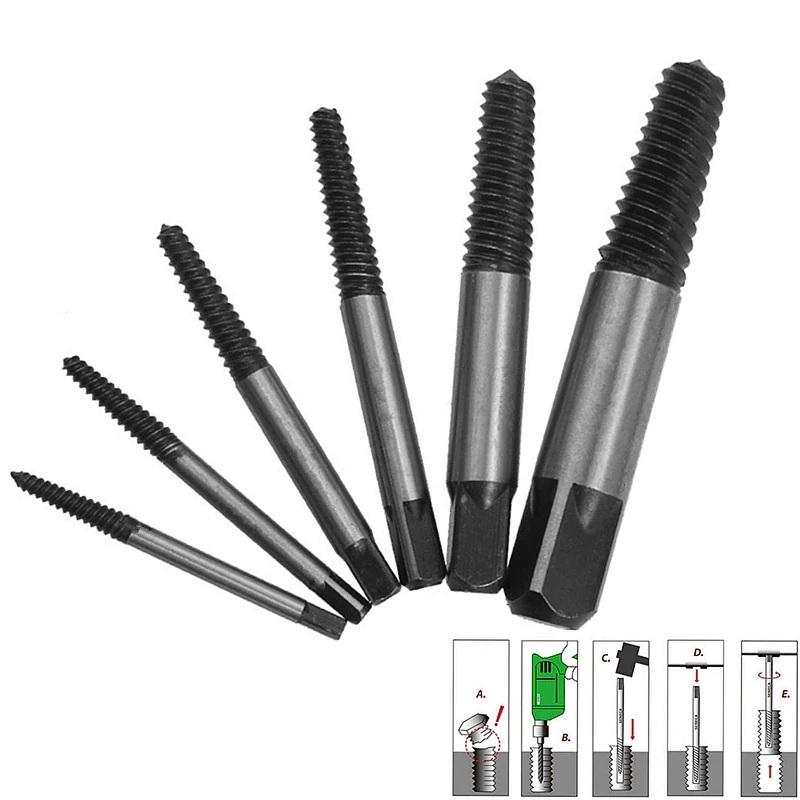 Bộ tháo ốc vít bị gãy 6 món Kingtony