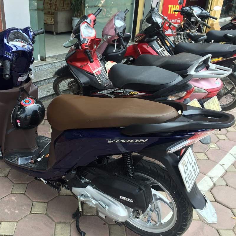 Cảng /tay dắt cho xe HONDA VISION 2014-2020 (Đen mờ)