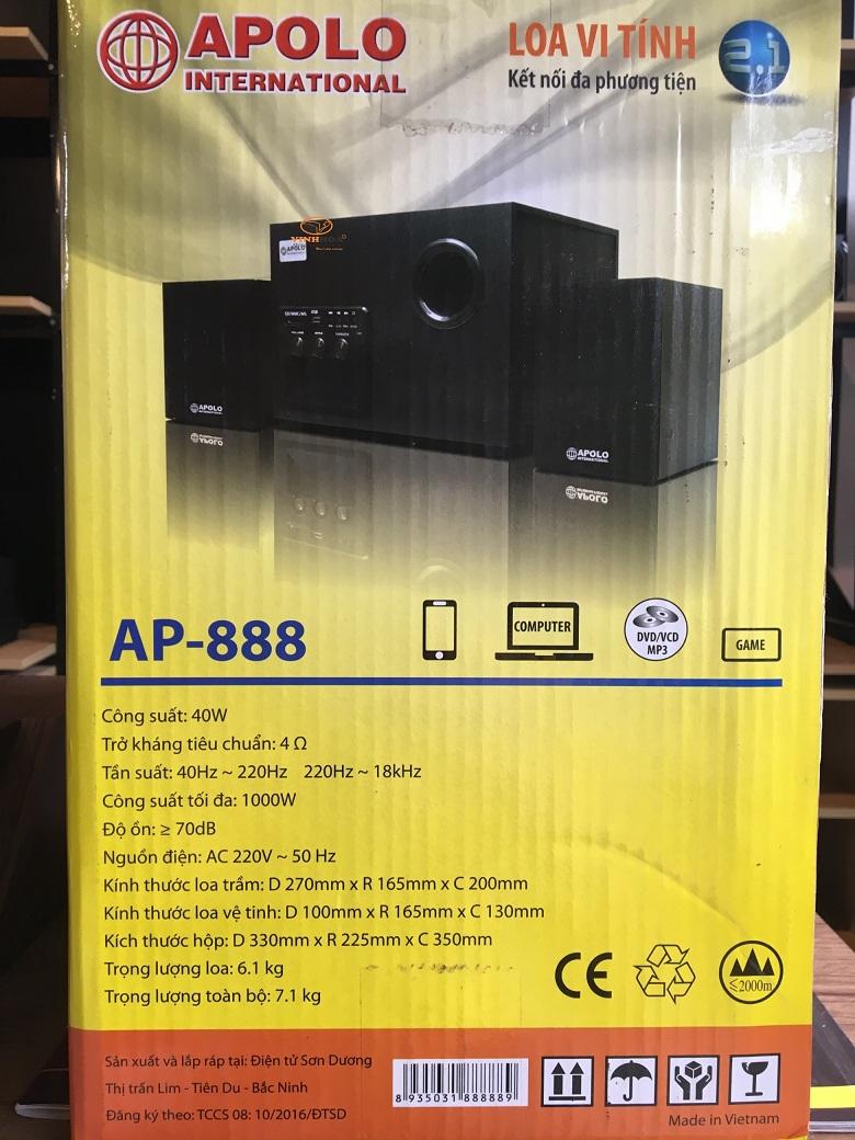 Loa vi tính APOLO AP-888