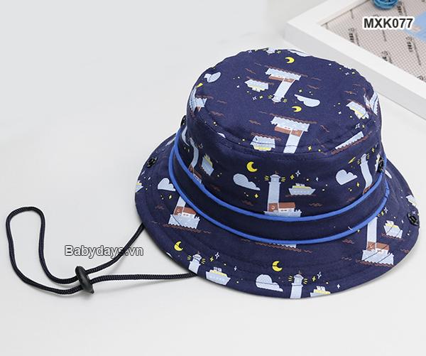 Mũ nón rộng vành cho bé MXK077
