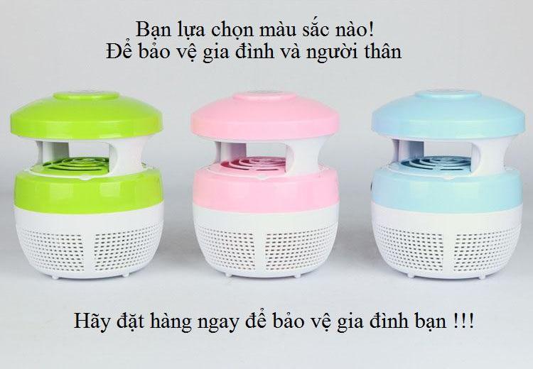 Đèn bắt muỗi diệt côn trùng hình nấm