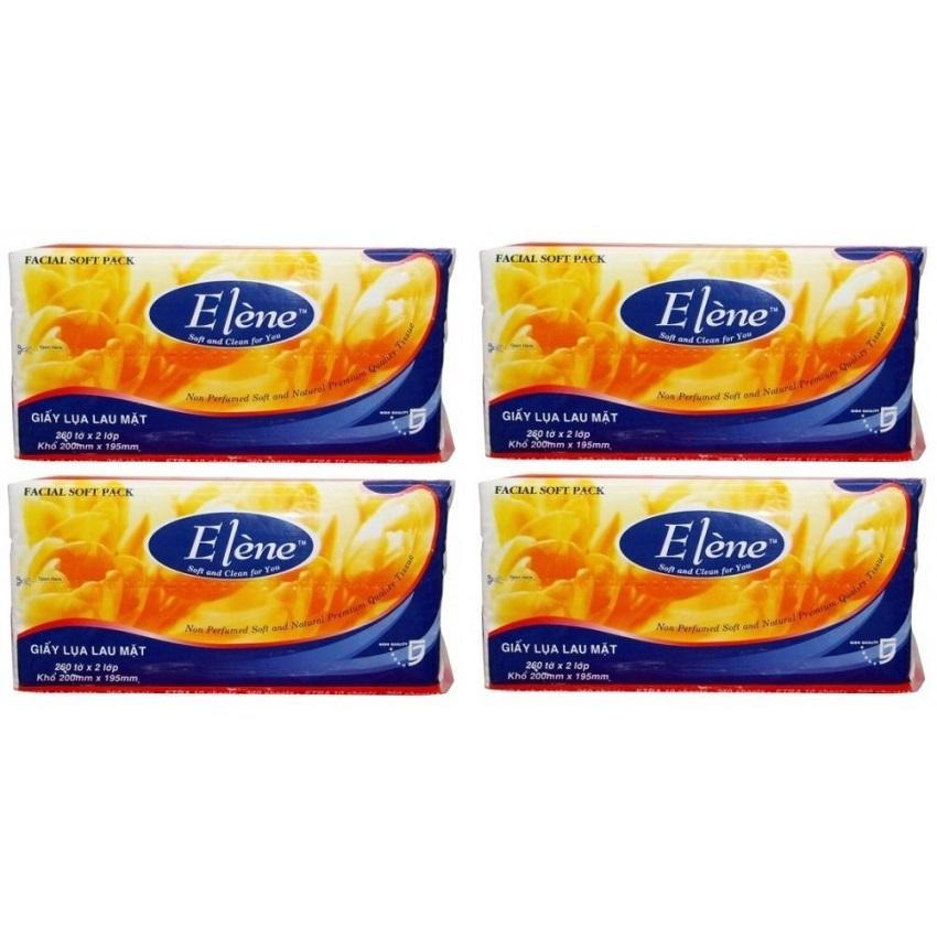 Khăn giấy lụa Elene 260 tờ (2lớp)